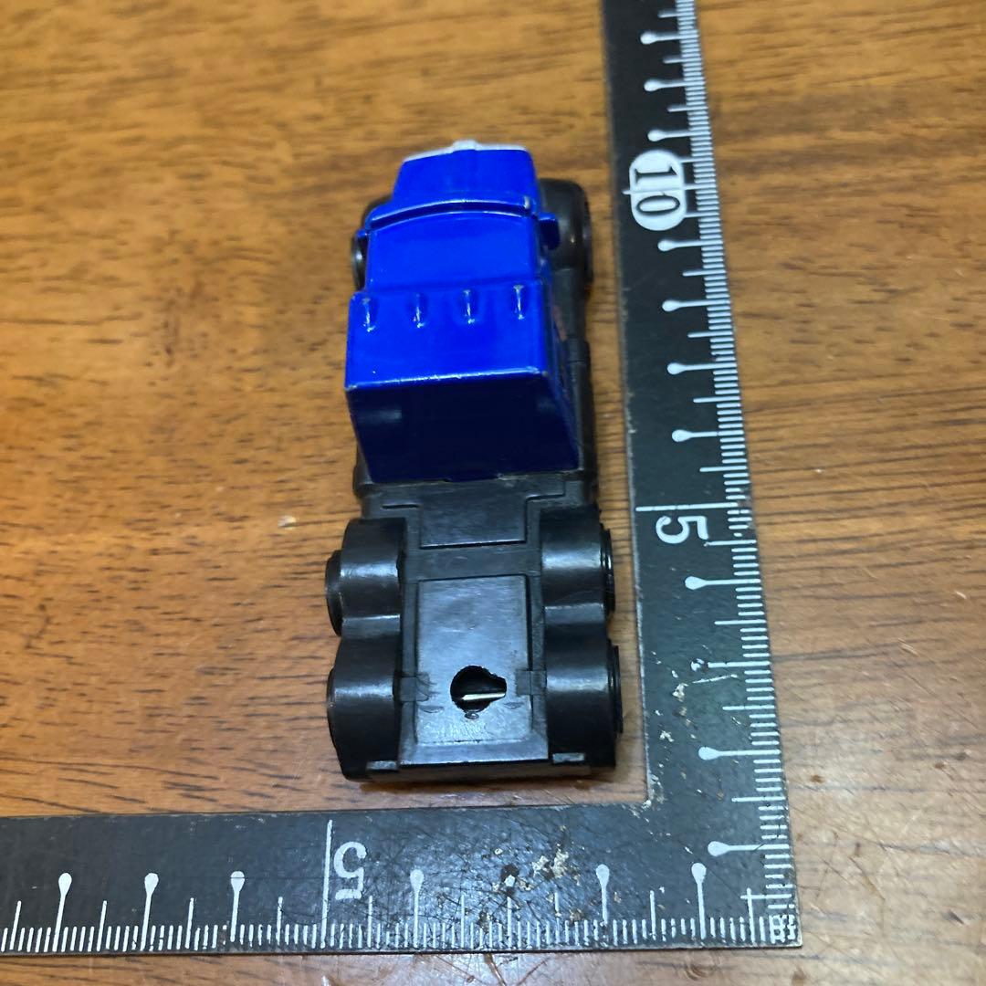 青いミニトラック ミニカー 約5cm