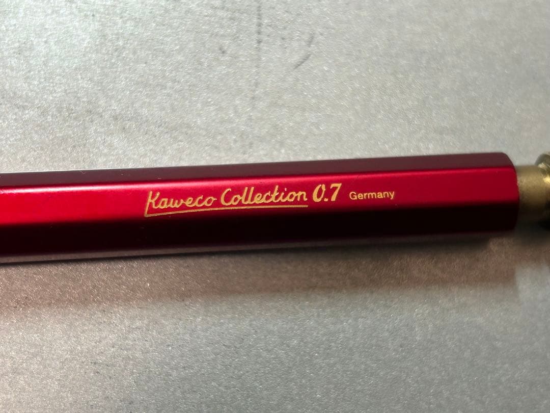 カヴェコスペシャル　レッド　シャープペンシル　0.7