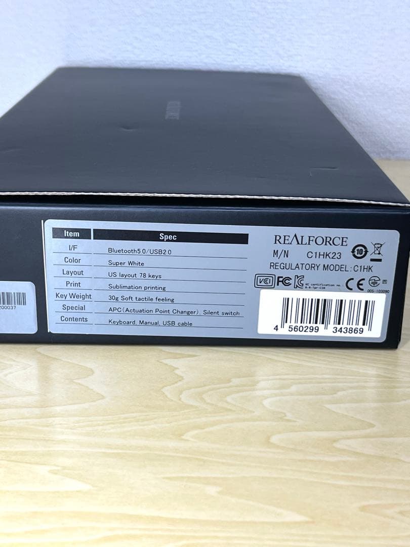 REAL FORCE RC1 リアルフォース rc1