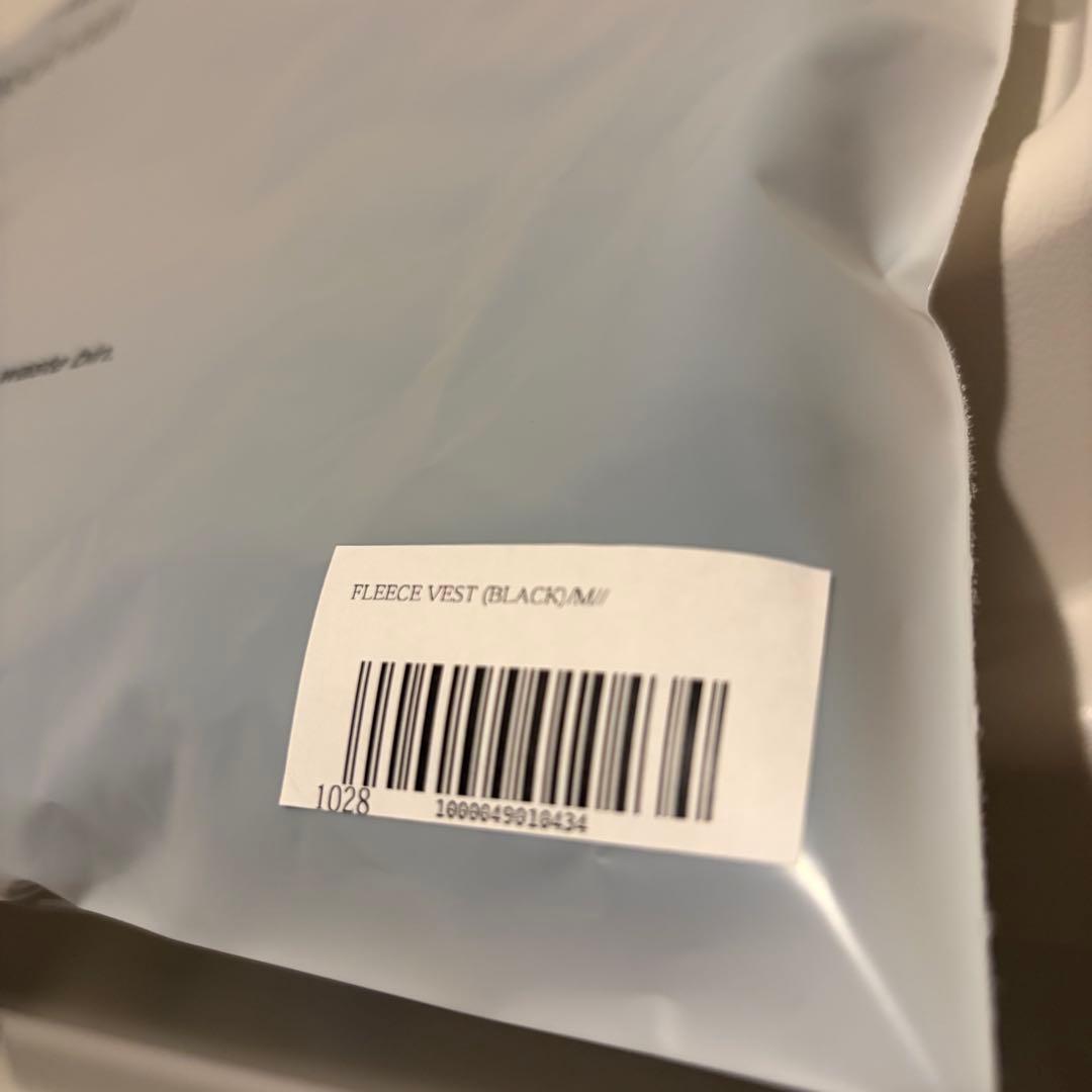 ennoy PROFESSIONAL FLEECE VEST ブラック M