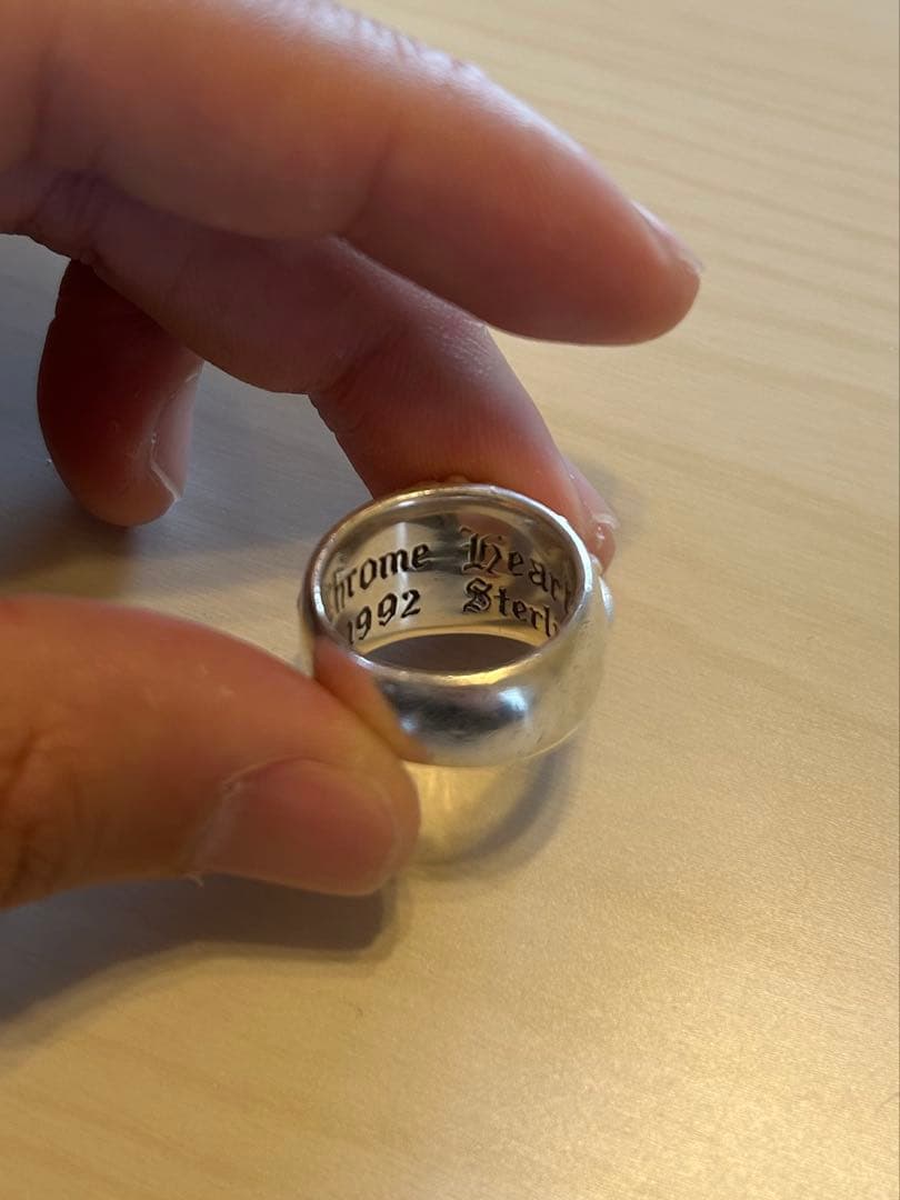 クロムハーツ フローラルクロスリング US7 正規品