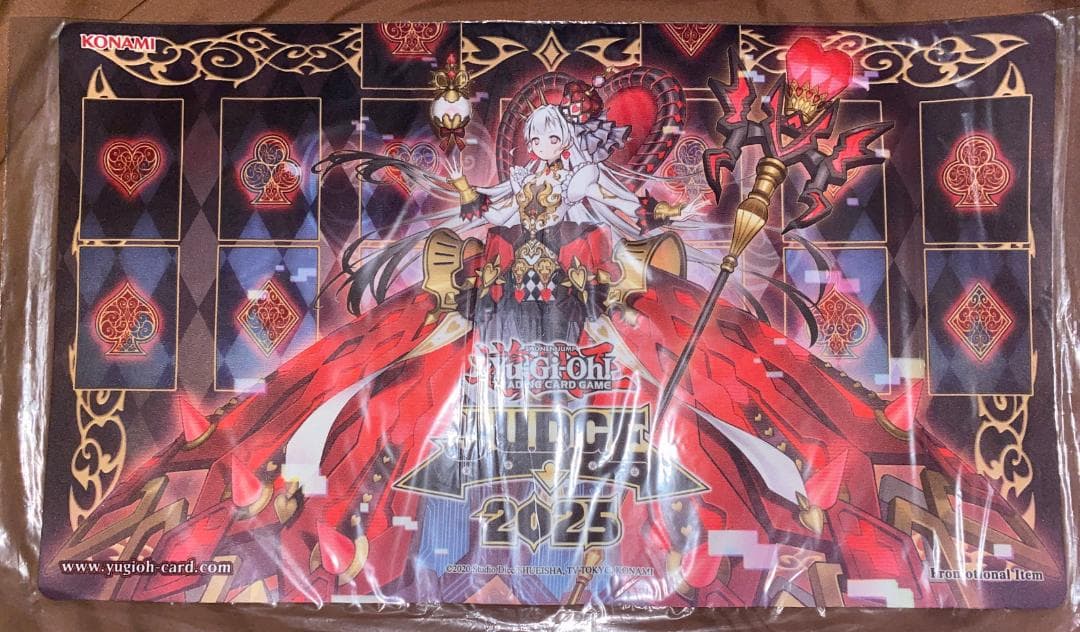 遊戯王 公式 M∀LICE＜Q＞HEARTS OF CRYPTER プレイマット