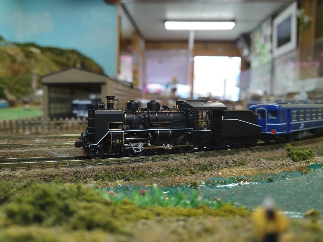 SL北びわこ号 KATO C56 160 ＋ 12系客車