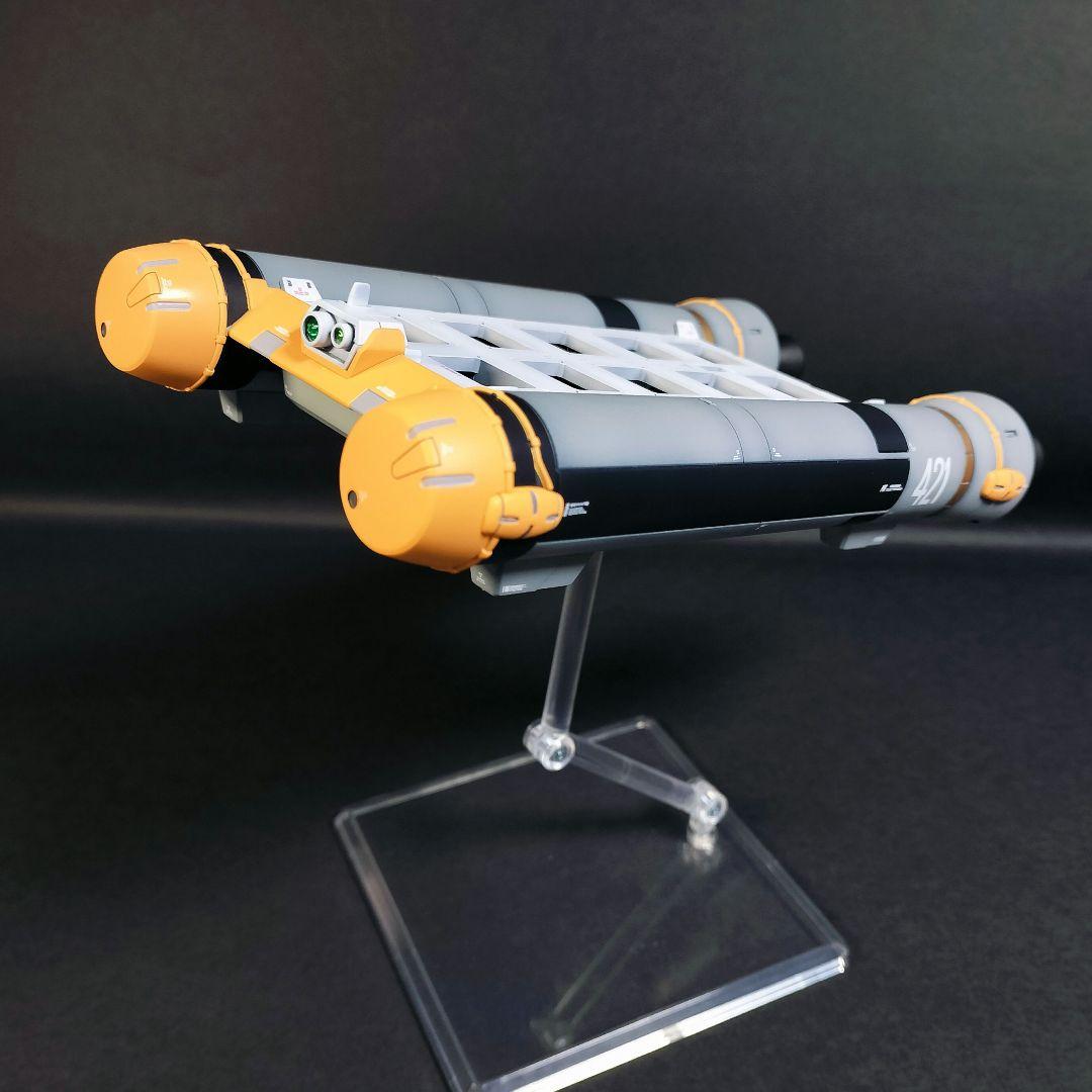 【塗装済み完成品】 νガンダム（EG）＋ブースターベッド（ガンダムベース限定）