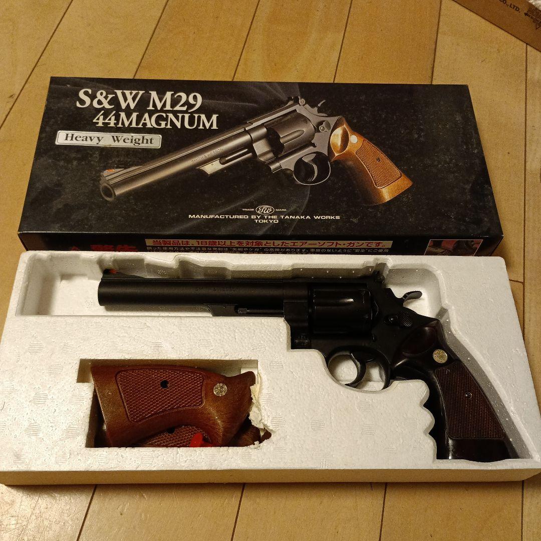 S&W M29 タナカワークス 紫檀？グリップ