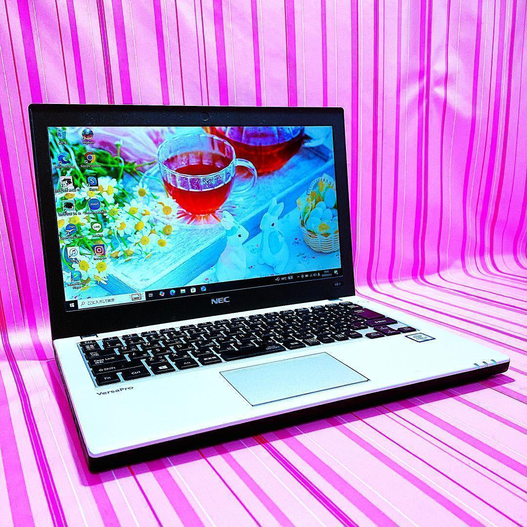 37お買得NEC【すぐ使える小型薄型ＰＣ・バッテリー長持ち】ノートパソコン