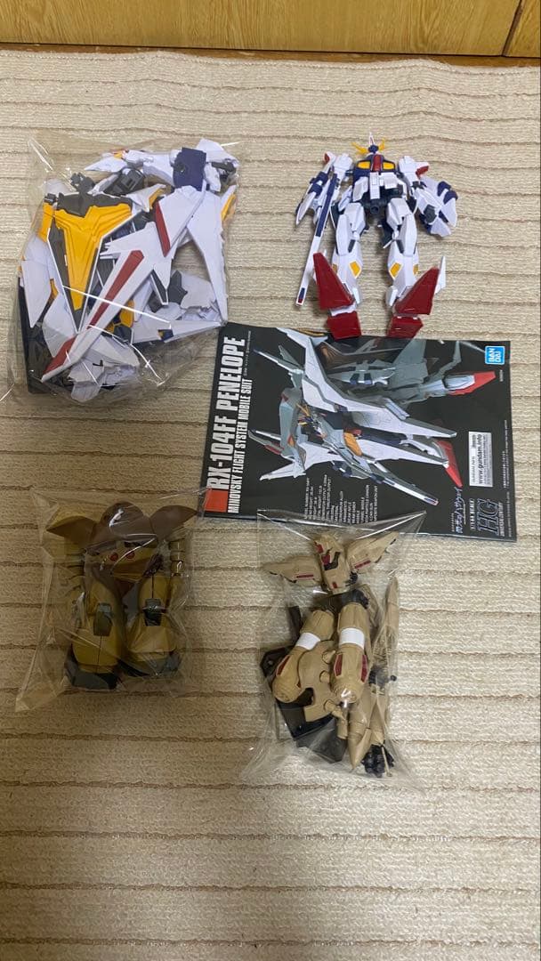 RX-104FF ペーネロペー とGUNDAM とゴッグガンプラ　3点セット