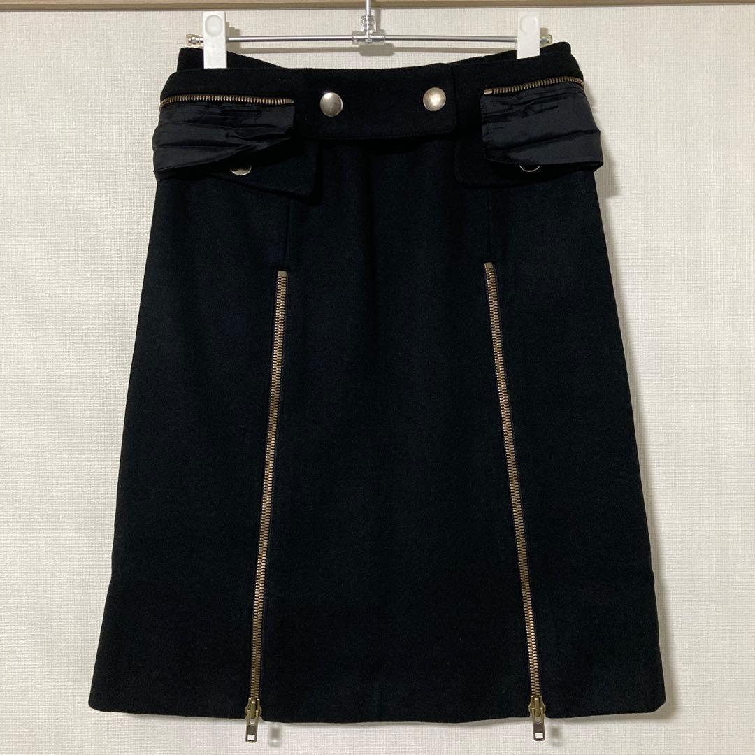 90s miu miu ミュウミュウ 99aw アーカイブ スカート 白タグ