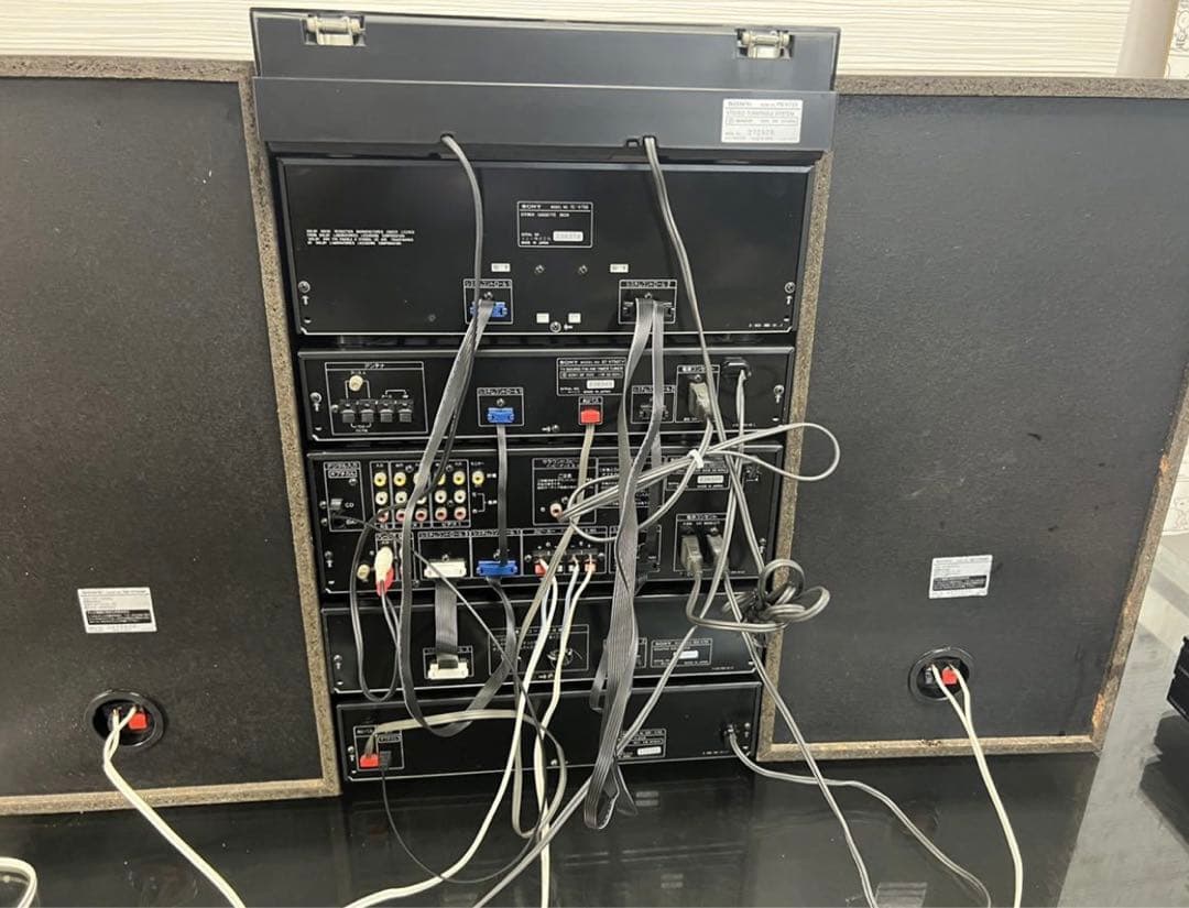 内蔵ブルーツゥース変更可能SONYリバティLBT-V750中古動作品レコード付き