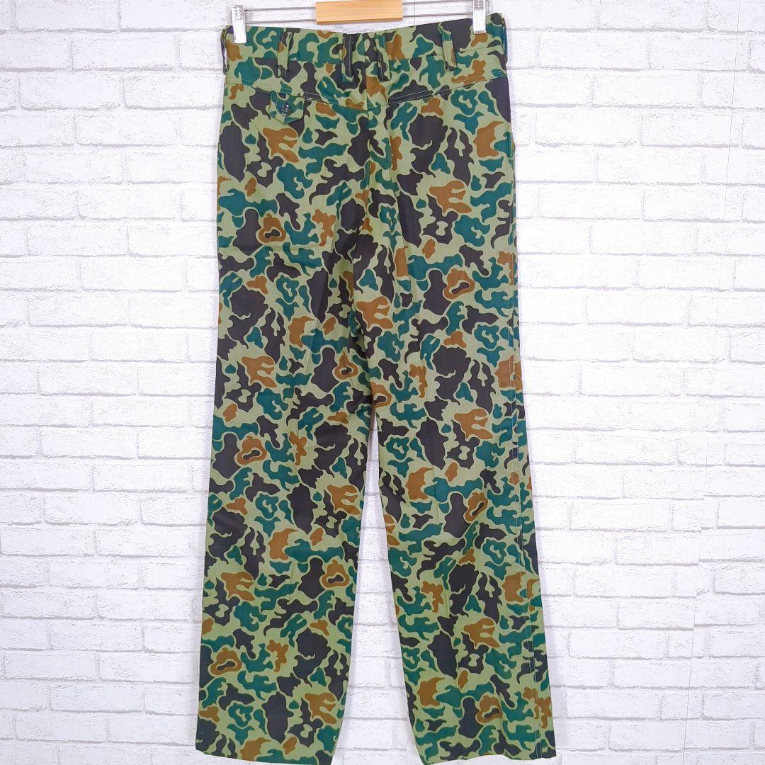 迷彩　カモフラ　セットアップ　上下　ミリタリー　戦闘服　軍服　シャツ　パンツ