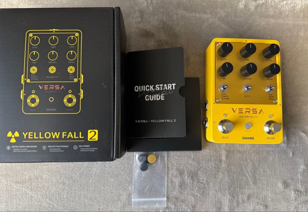 Donner ディレイ リバーブ　中古　ほぼ新品