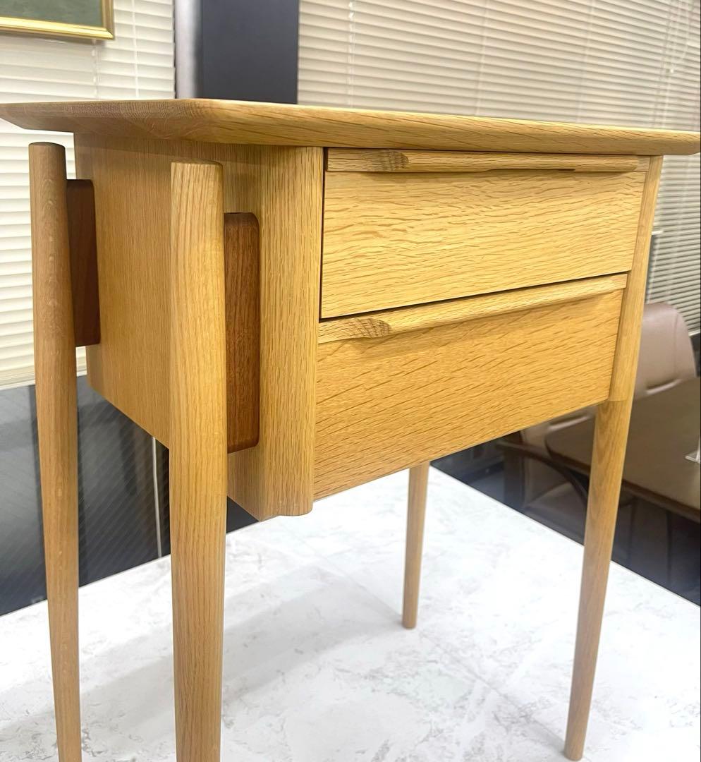 日進　サイドテーブル　ナチュラルオーク