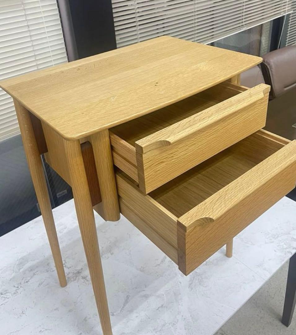 日進　サイドテーブル　ナチュラルオーク