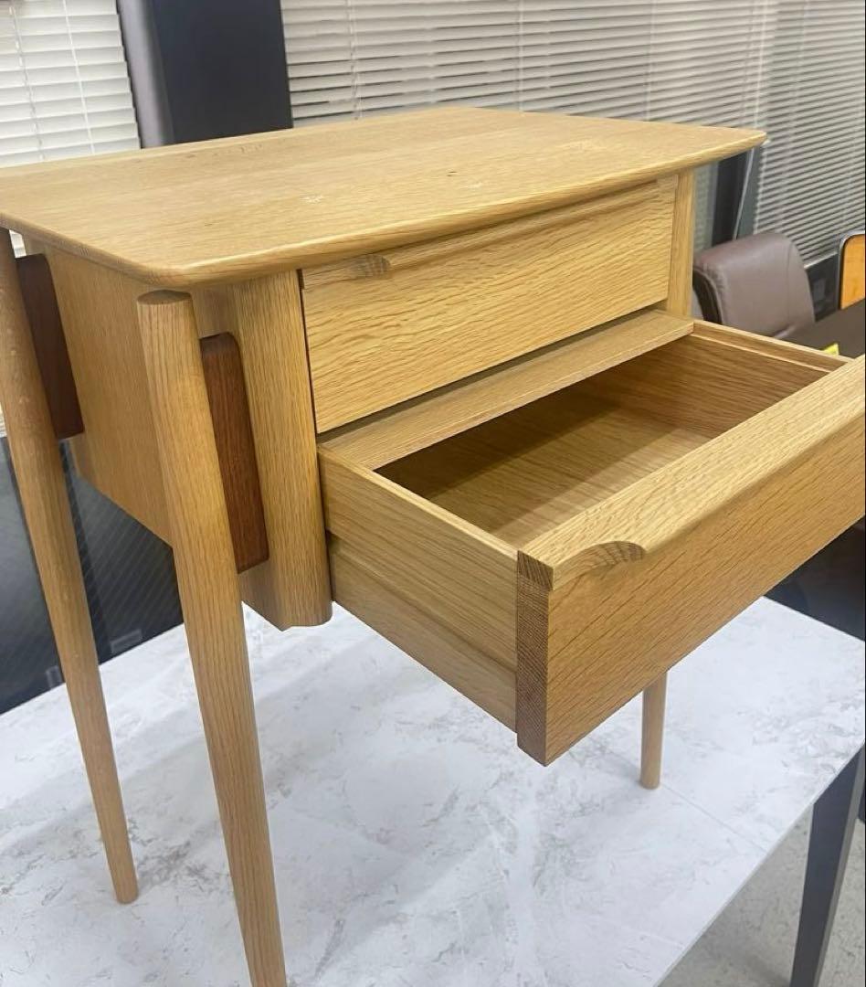 日進　サイドテーブル　ナチュラルオーク