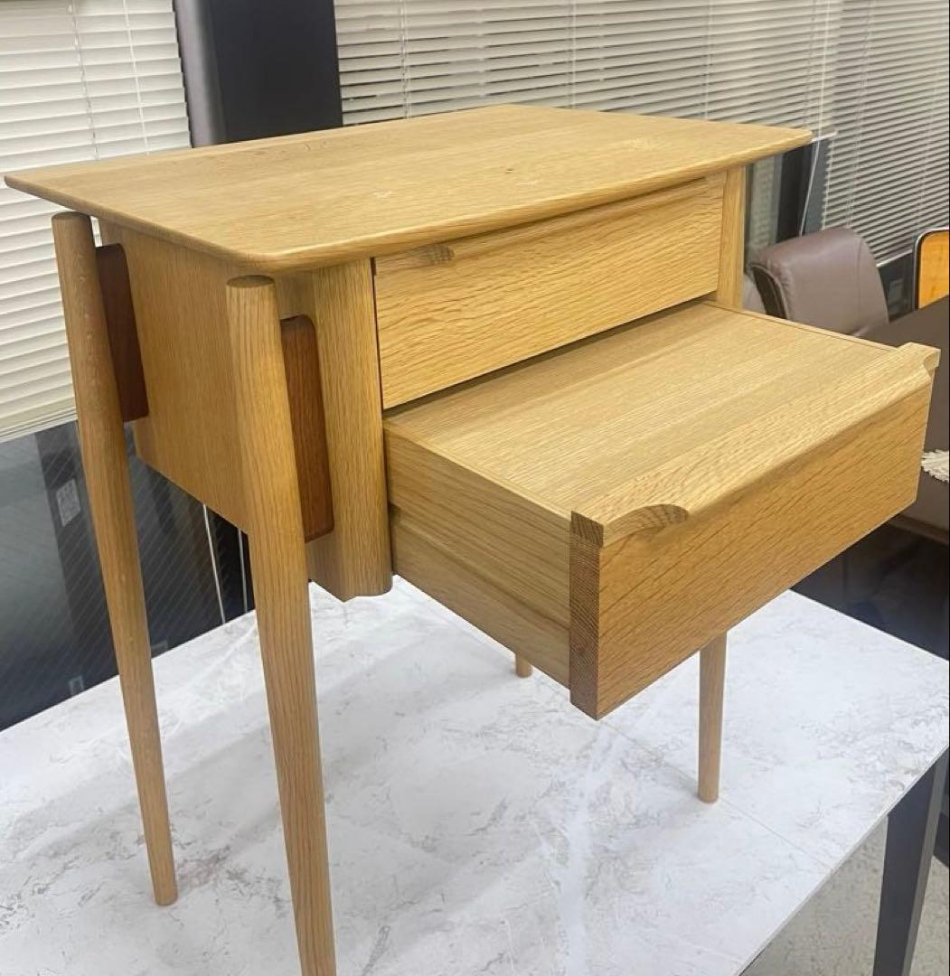 日進　サイドテーブル　ナチュラルオーク