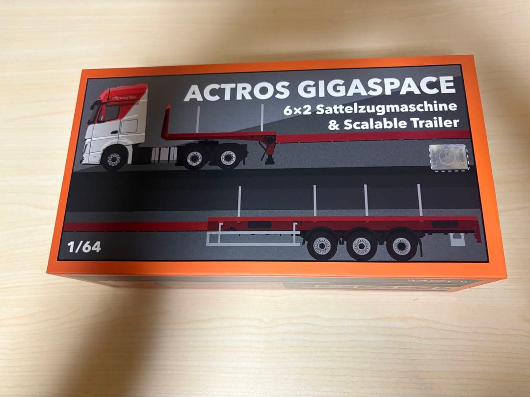 GCD ACTROS GIGASPACE 1/64 トレーラー