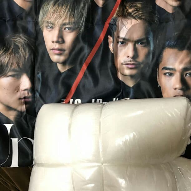 三代目J Soul Brothers 巨大クッション 縦850×横850