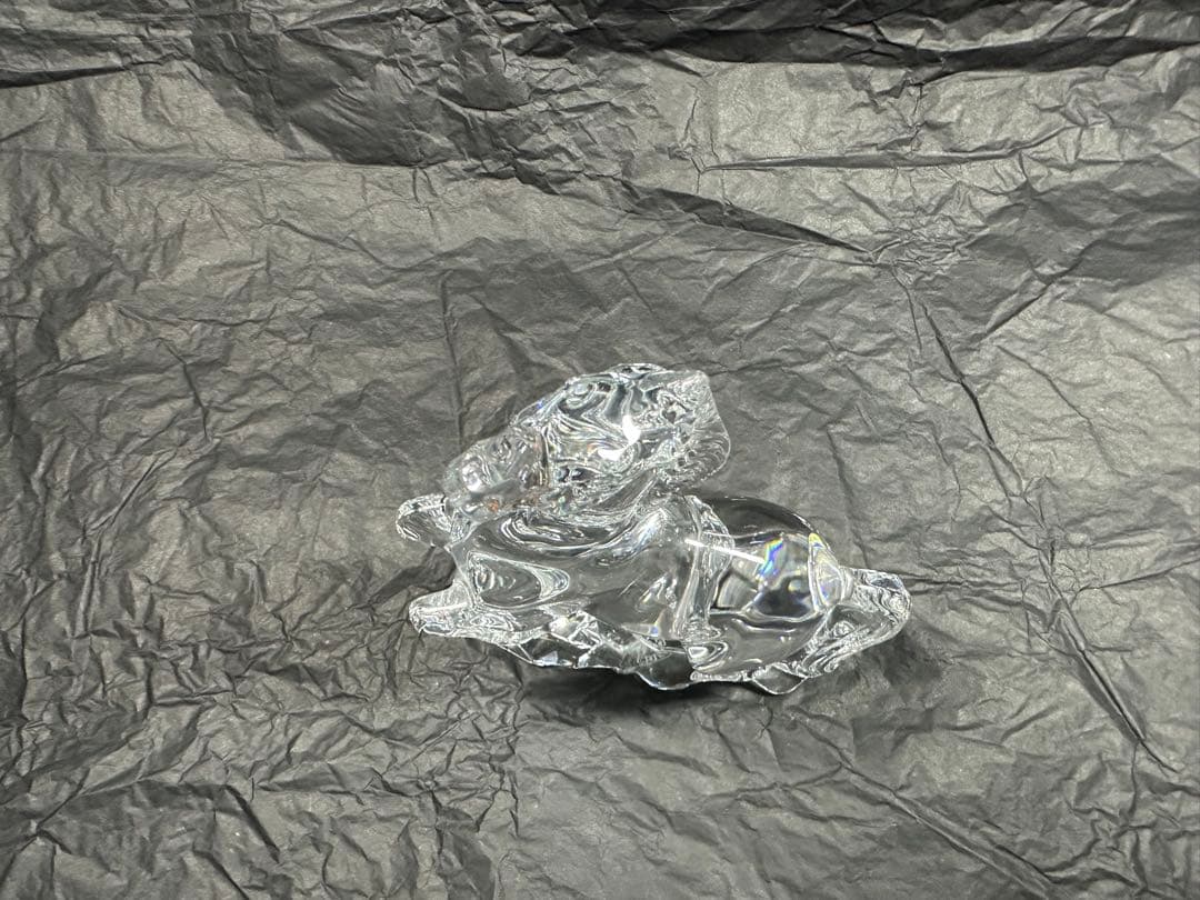 バカラ 馬置物 クリア クリスタル Baccarat Crystal