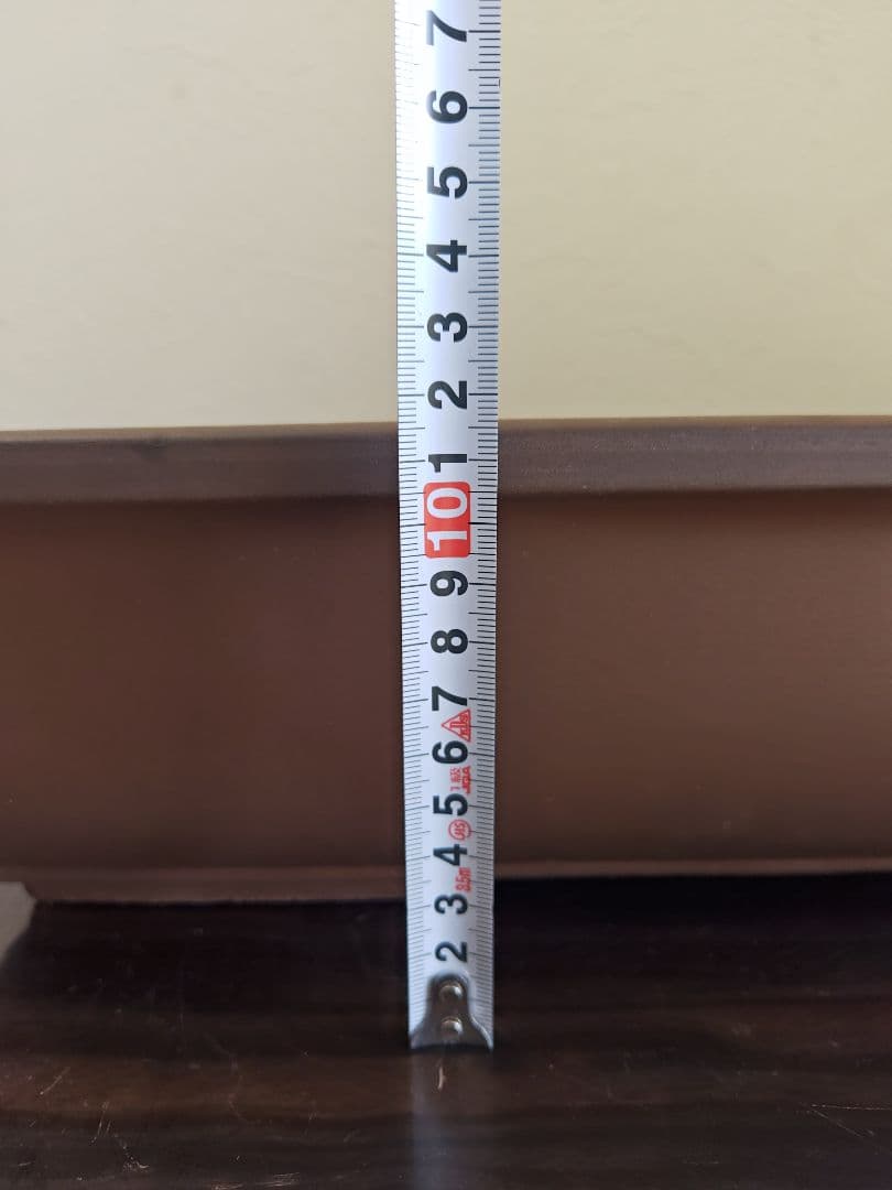 陶器製長方形盆栽鉢 大型　落款あり 約45.5cm ×32.5cm×11.5cm