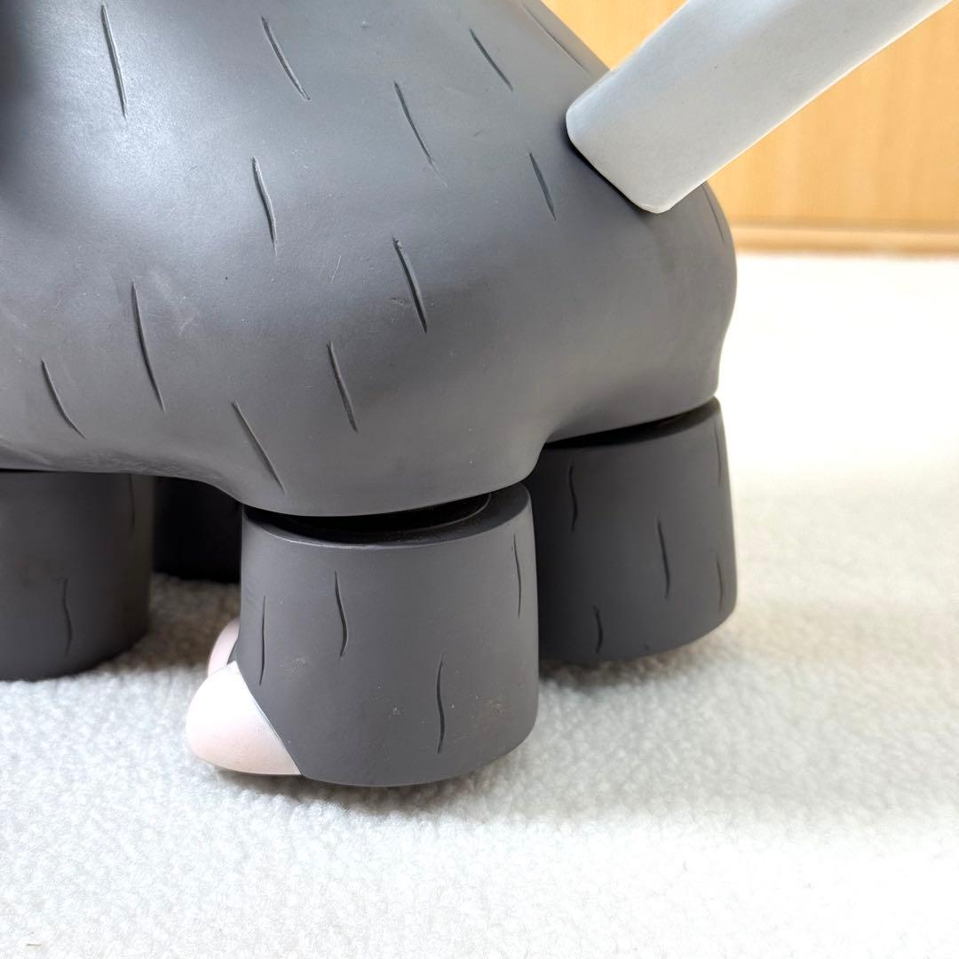 はじめ人間　ギャートルズ　マンモ　ソフビ　フィギア　タグ付き