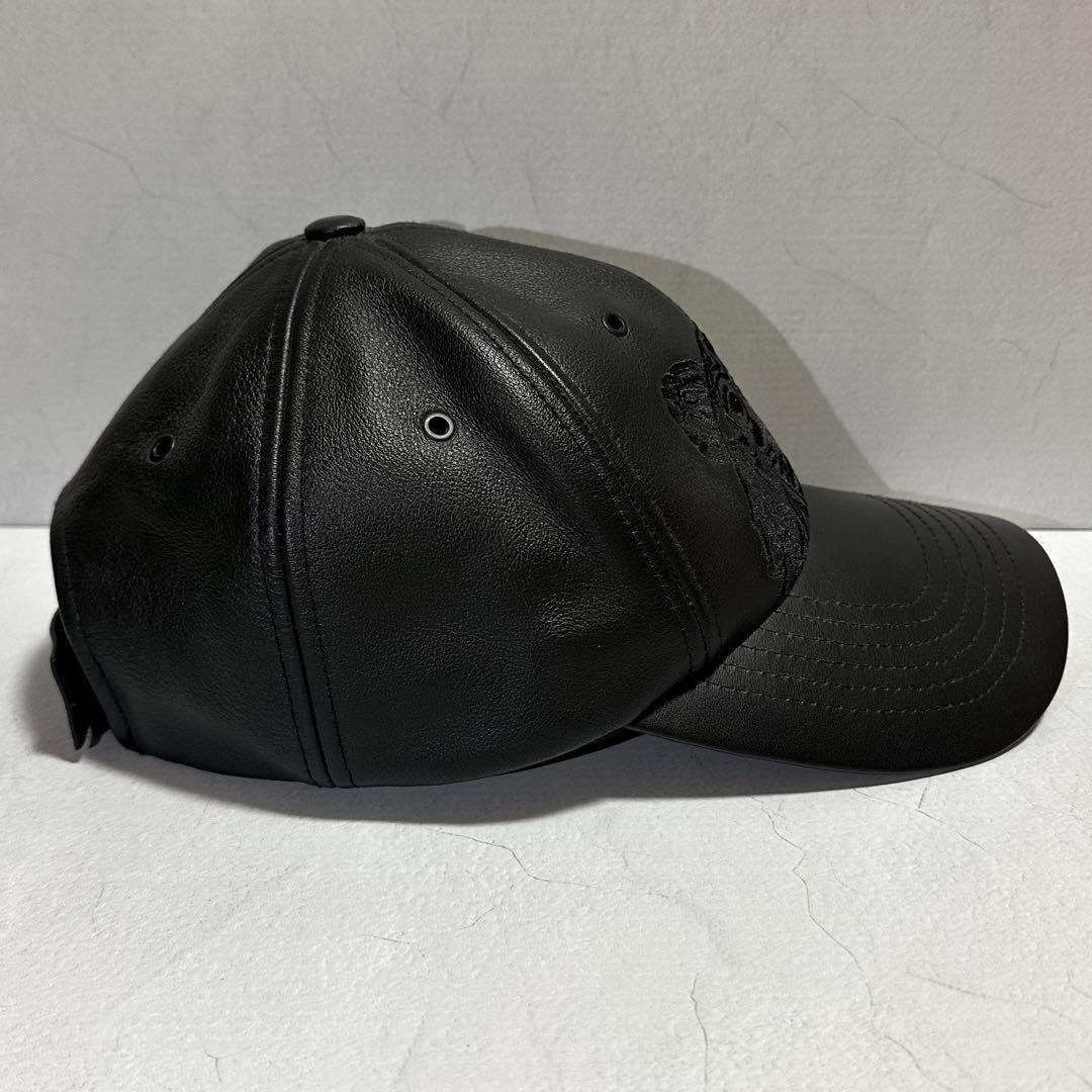 Kenzo ケンゾー レザー タイガー 刺繍 キャップ