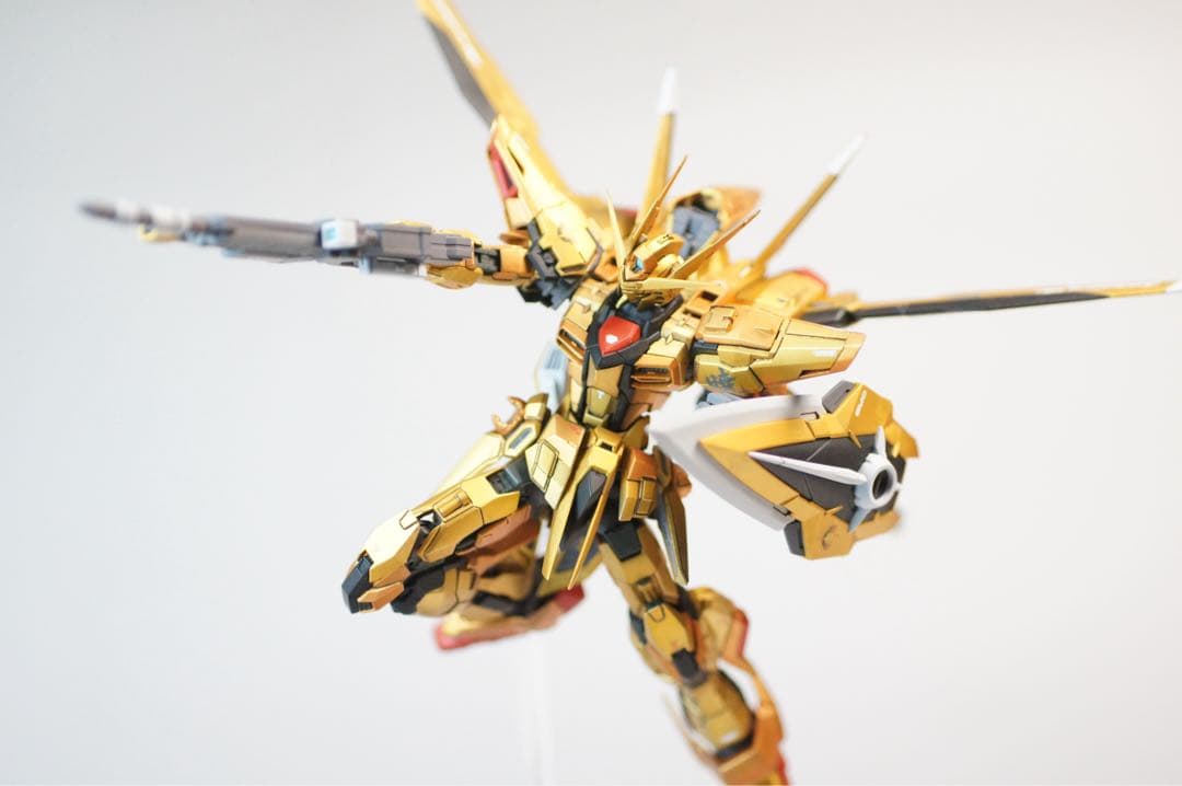 RG アカツキガンダム　大鷲&不知火装備　完成品