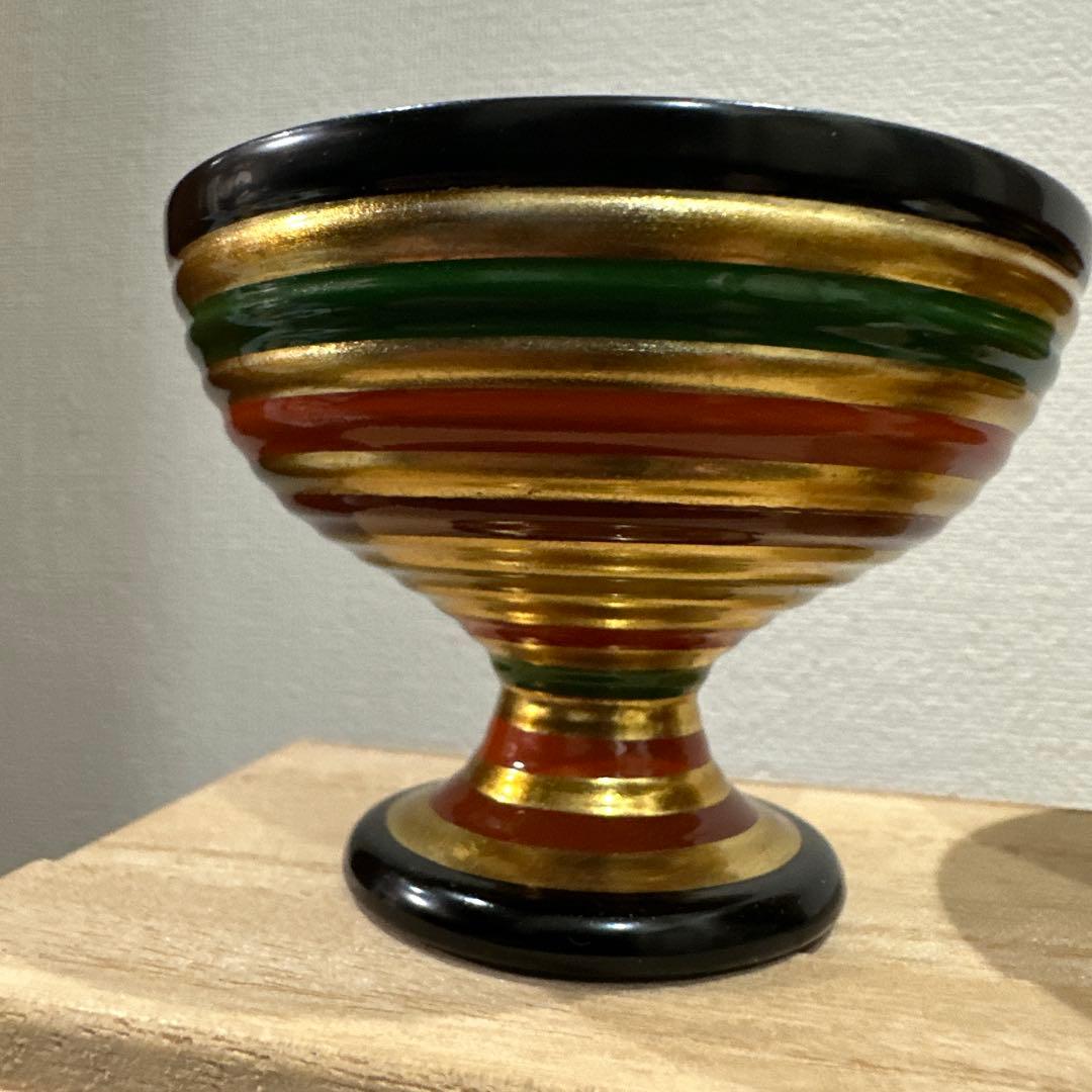 新品　馬上杯一対　平安象彦　九代　西村彦兵衛　王朝一千年の伝統で築かれた京の漆芸