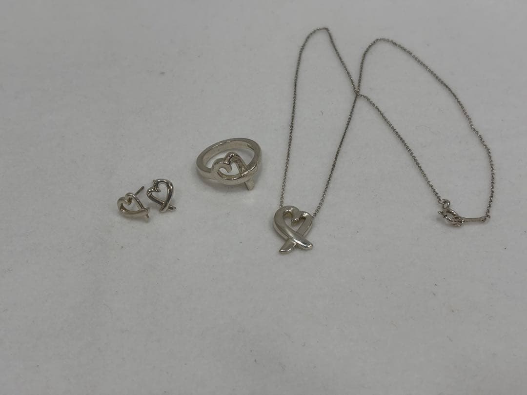 ティファニー シルバー ハートモチーフ 3点セット 正規品