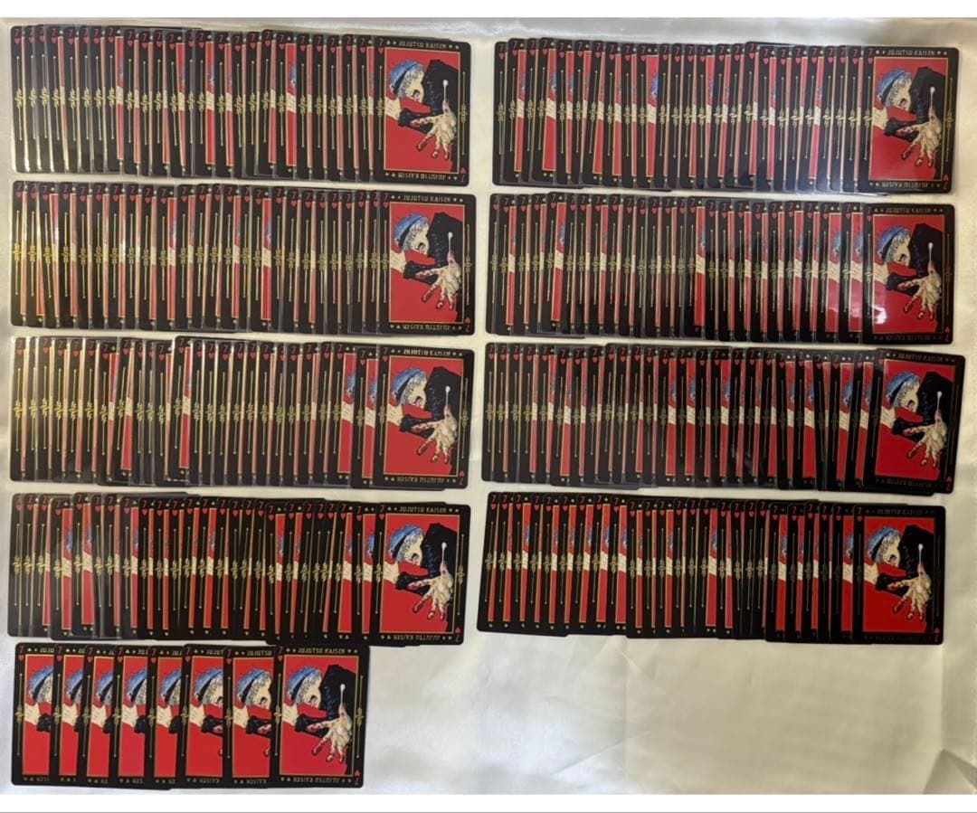 呪術廻戦　五条悟　箔押しトランプ　生ブロマイド　コレクション缶バッジ　名場面