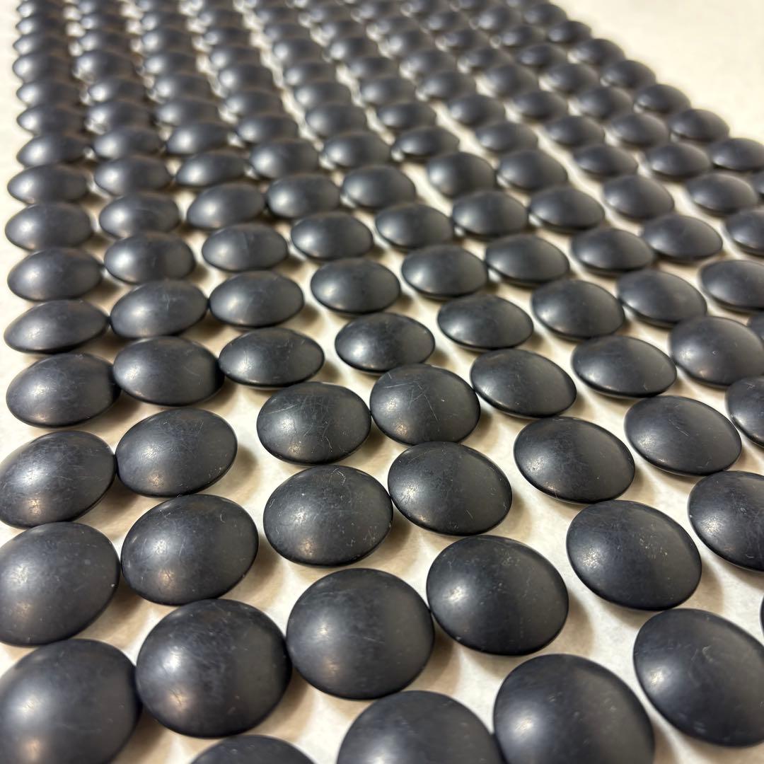 日向特製 本蛤碁石 蛤碁石 碁石 36号 那智黒石 日向 碁盤 碁笥