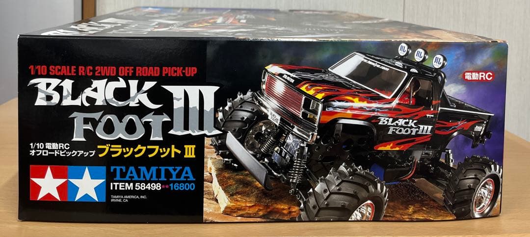 タミヤ　ブラックフットIII 1/10 ブッシュデビルⅡ 1/10