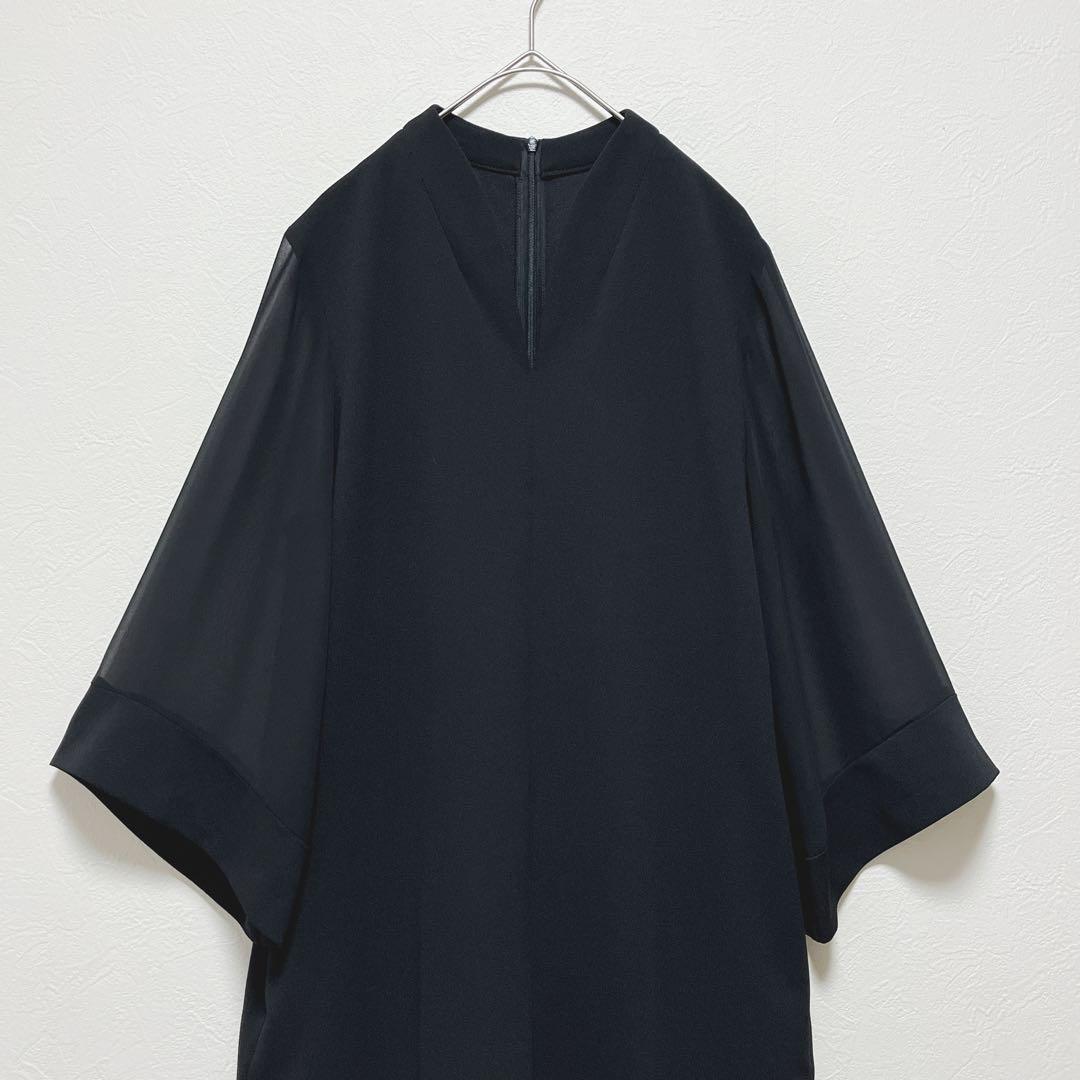 【resilレジル】シアースリーブジャンプスーツ/試着のみ美品/パンツドレス