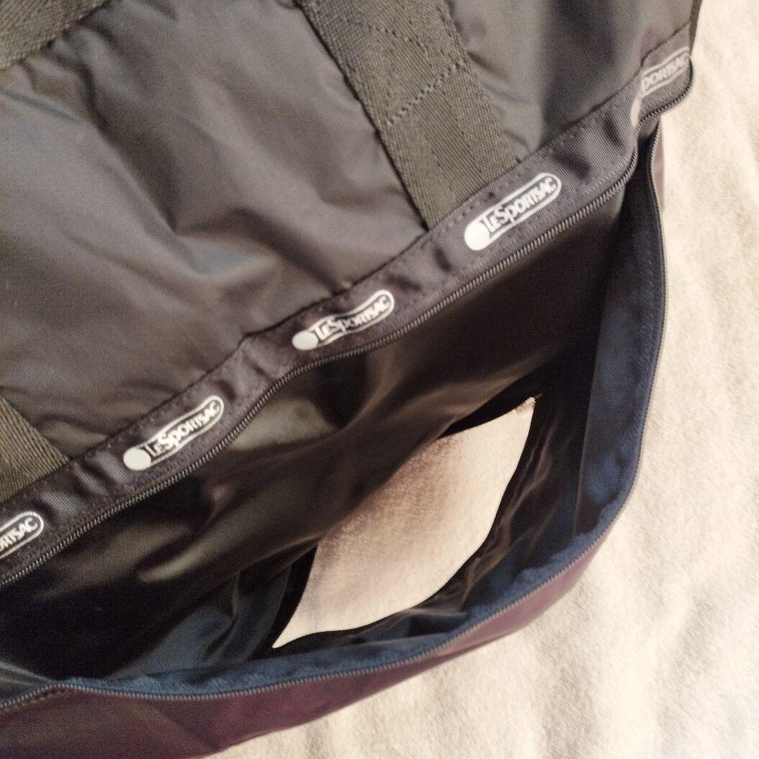 新品未使用　ブラック　レスポートサック　ボストンバッグ　ポーチ付き