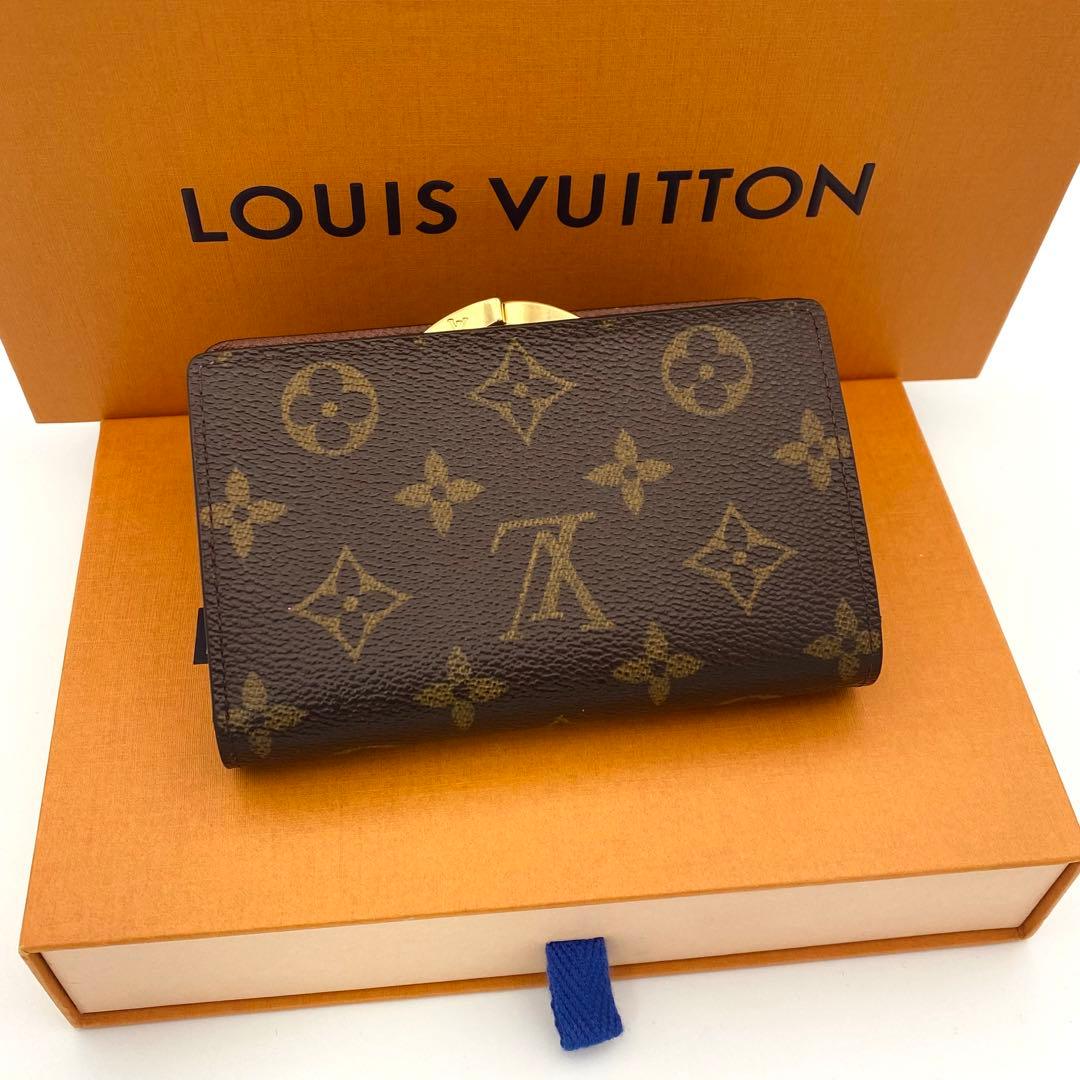 ルイヴィトン モノグラム ヴィエノワ がま口 折り財布