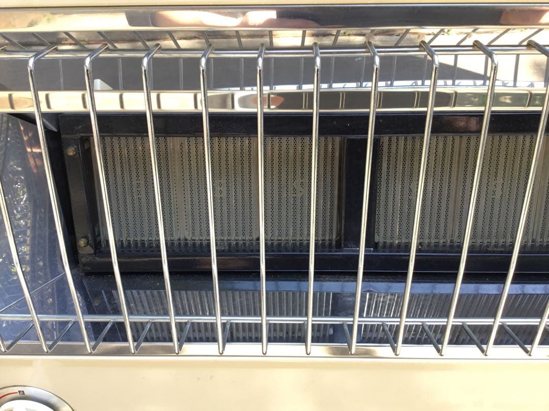 リンナイ　12K II LPガス用　据え置き型　赤外線ストーブ　コード付き