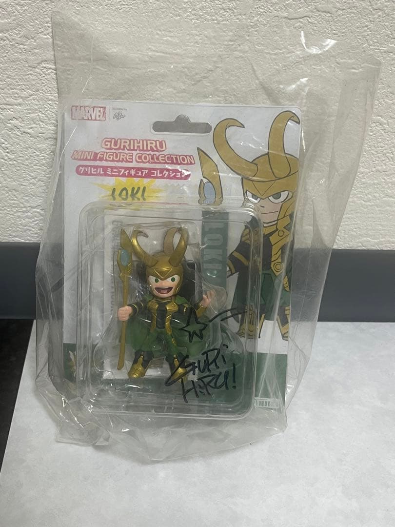 MARVEL ロキ ミニフィギュア グリヒルサイン入り コミコン限定500個