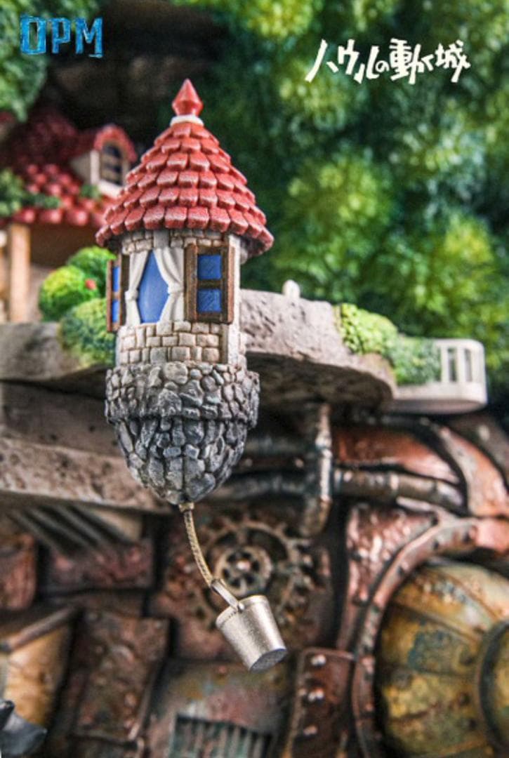 宮崎駿 映画 ハウルの動く城 彫刻フィギュア