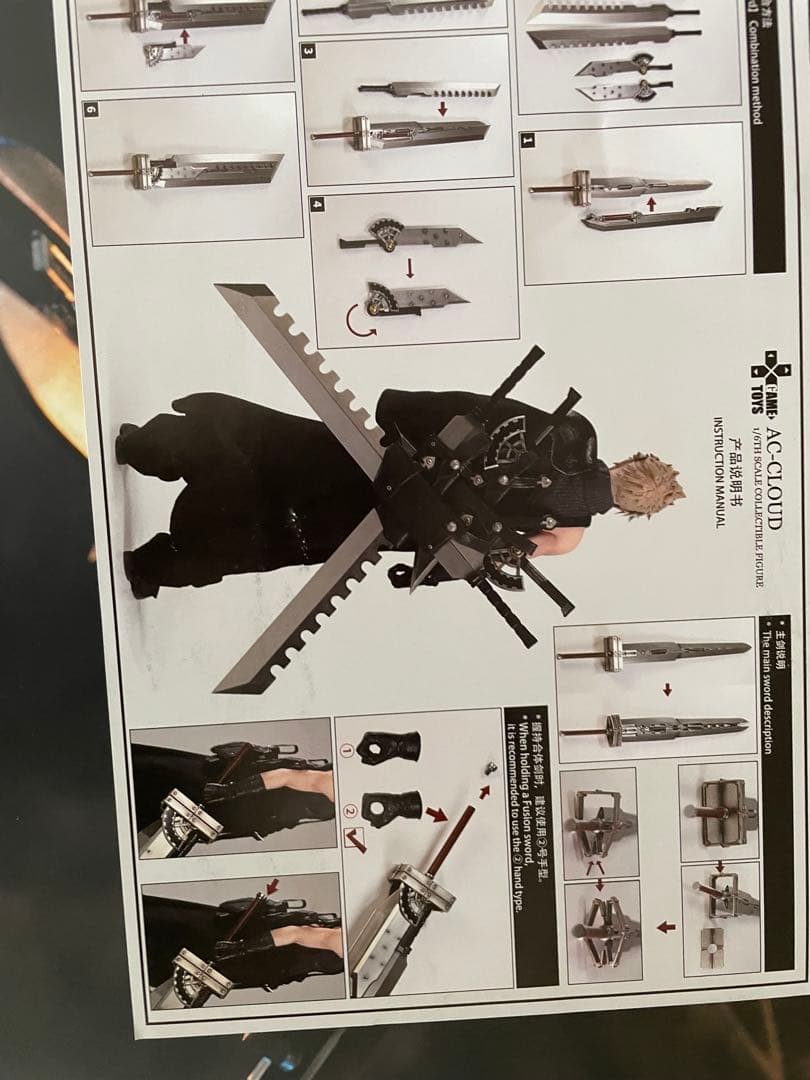 GAMETOYS クラウド &フェンリル 1/6 フィギュア スタチュー DX