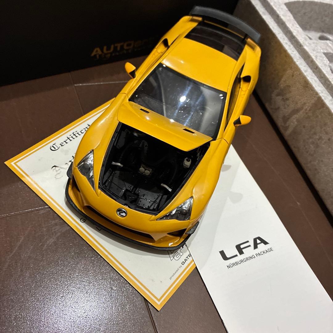 オートアート レクサス LFA 1/18 ニュルブルクリンク