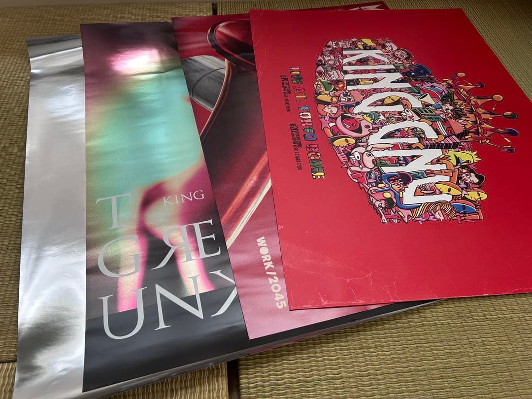 King Gnu ポスター 4枚セット B2 millenniumparade