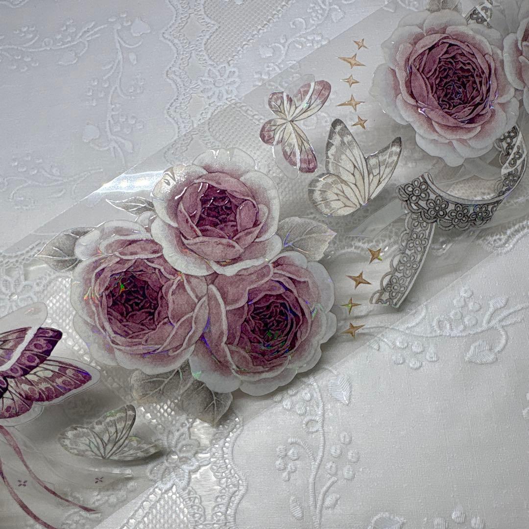 【１２】 海外 マステ 中古巻 PET マスキング テープ