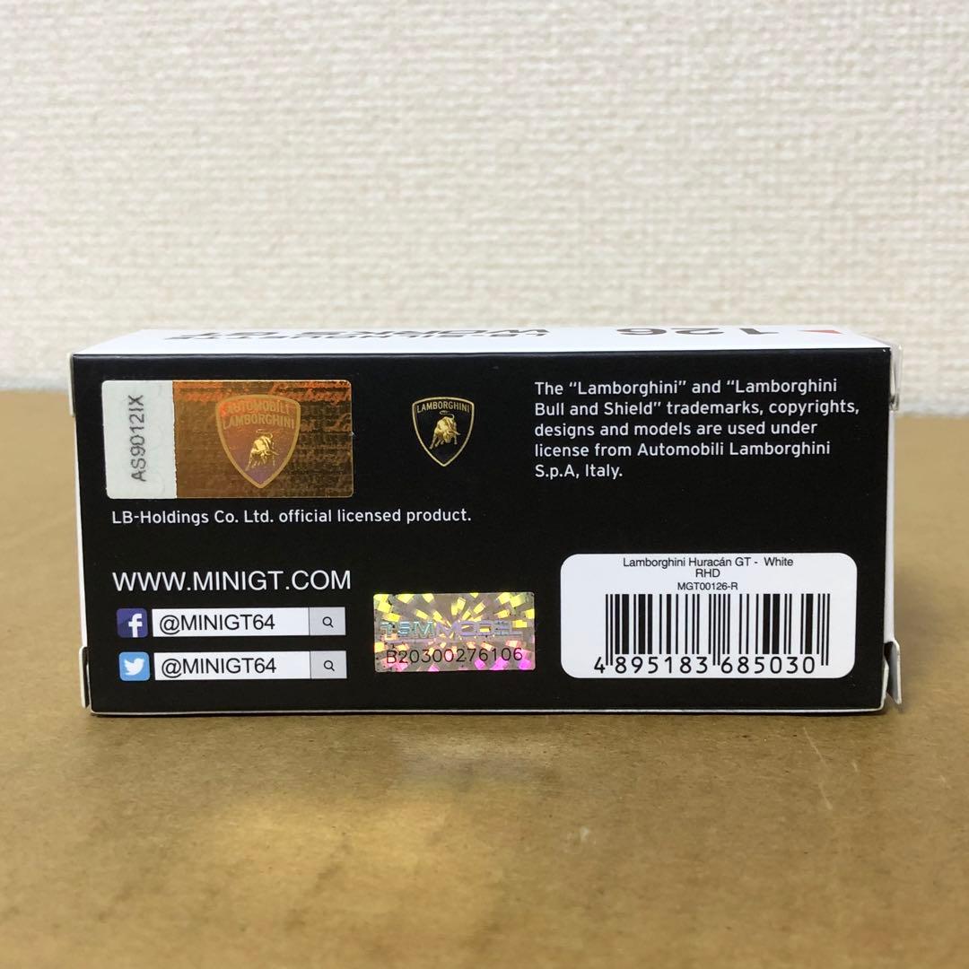 MINI GT ミニGT　LBWK　ランボルギーニ ウラカン GT　WHITE