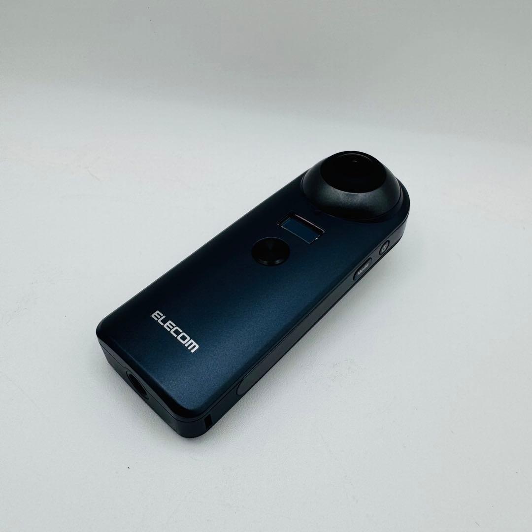 【極美品】ELECOM OCAM-VRW01BK [360°カメラ4K]