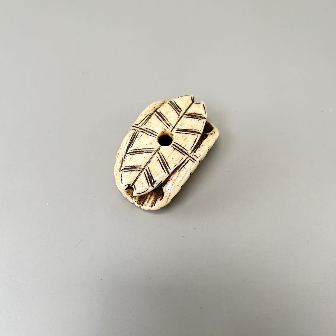 彫刻極上根付天然素材アンティーク骨董飾り物古美術置物細密細工