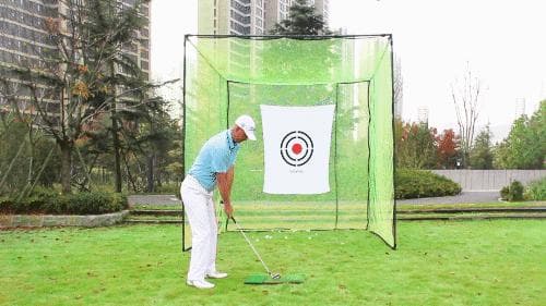 ゴルフネット　練習用　ゴルフ練習用ネット　大型　室外用　3x3x3m
