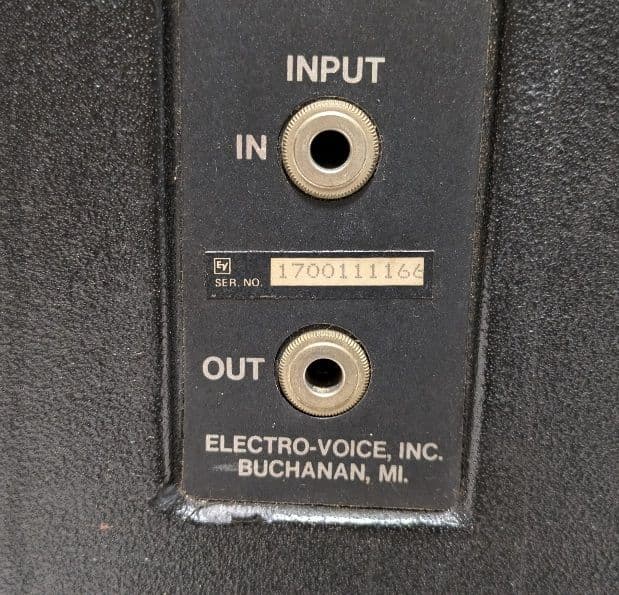 モニタースピーカー　Electro Voice EV Tapco 100S