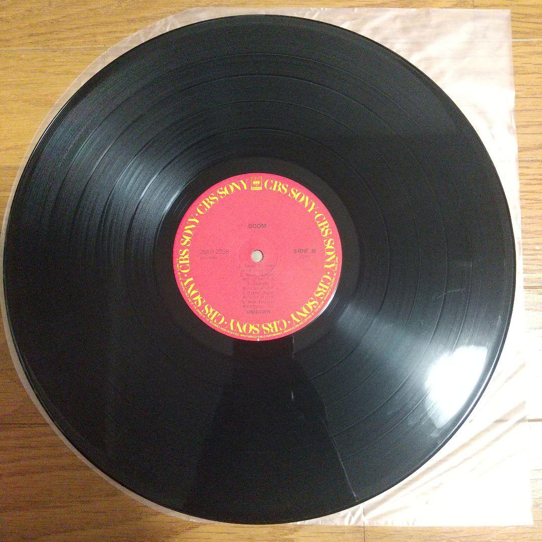 unicorn boom LP 奥田民生 ユニコーン ブーム レコード