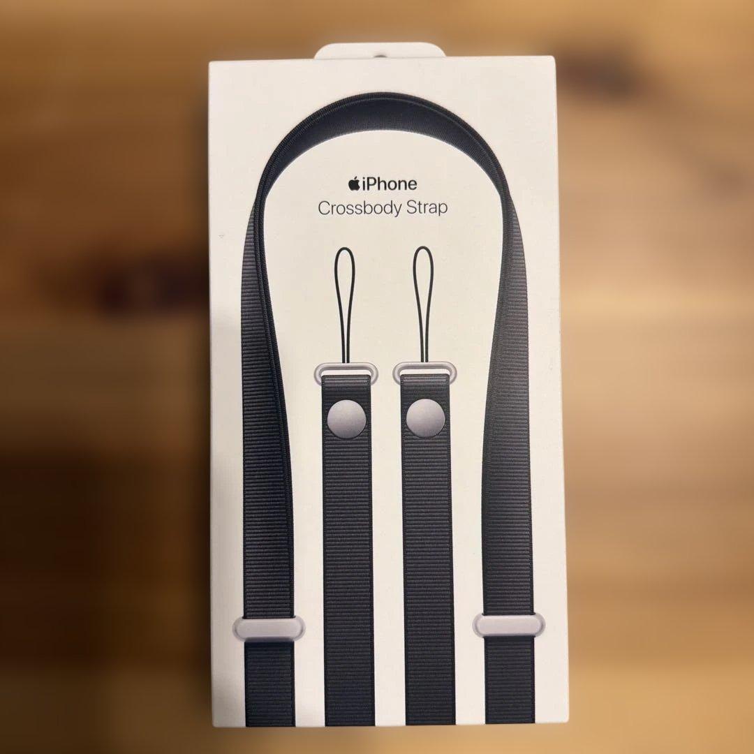 新品未開封 黒 iPhone Crossbody Strap