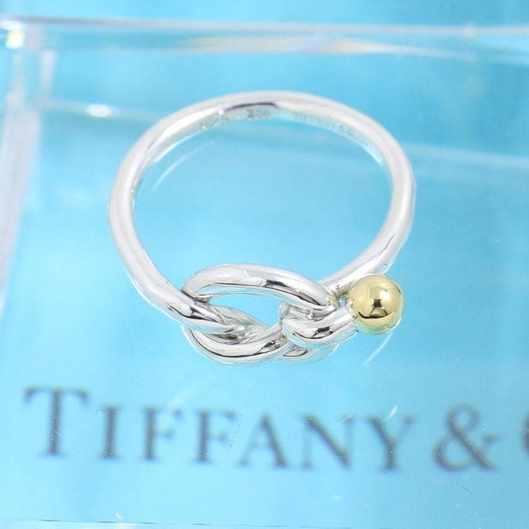 ティファニー　TIFFANY　11.5号　フック＆アイ リング　良品 1216