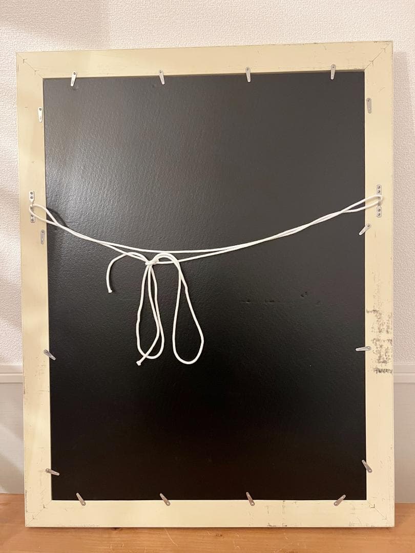 大型 白装飾フレーム額縁 長方形